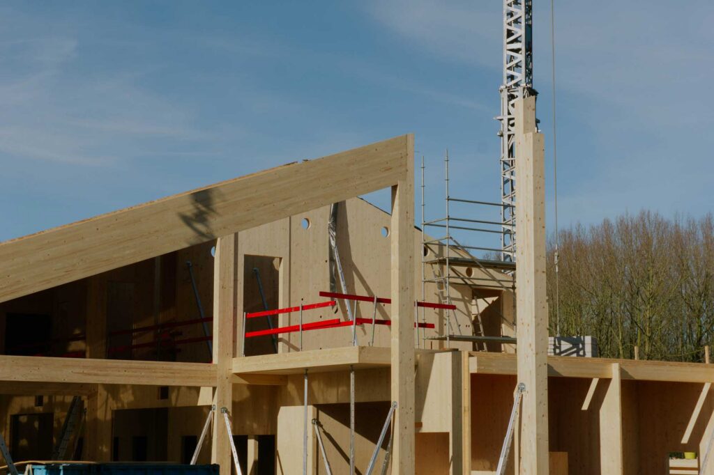 construction of Domaine de Graux